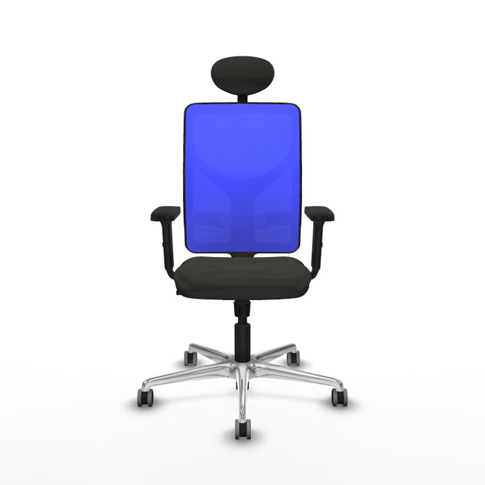 PIQUERAS Y CRESPO Silla de oficina Motilla con mecanismo Sincro, Azul y Negro PIQUERAS Y CRESPO Silla de oficina Motilla con mecanismo Sincro, Azul y Negro