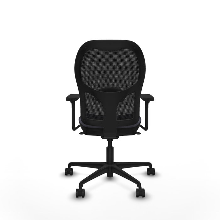 PIQUERAS Y CRESPO Silla de oficina Jorquera con mecanismo Sincro, brazos 3D y tela gris oscuro PIQUERAS Y CRESPO Silla de oficina Jorquera con mecanismo Sincro, brazos 3D y tela gris oscuro