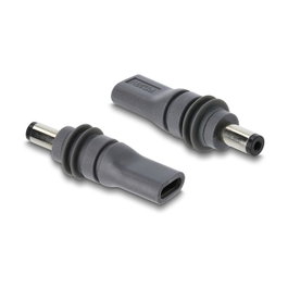 DeLOCK Adaptador USB Type-C™ a DC 5,5 x 2,1 mm para Starlink Mini, gris