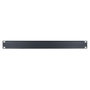 Intellinet Panel ciego 1U para racks de 19 pulgadas, negro