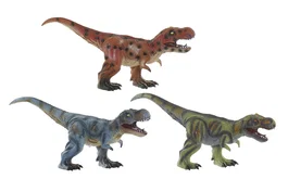 DKD Home Decor Set de 3 Dinosaurios Blandos Multicolor