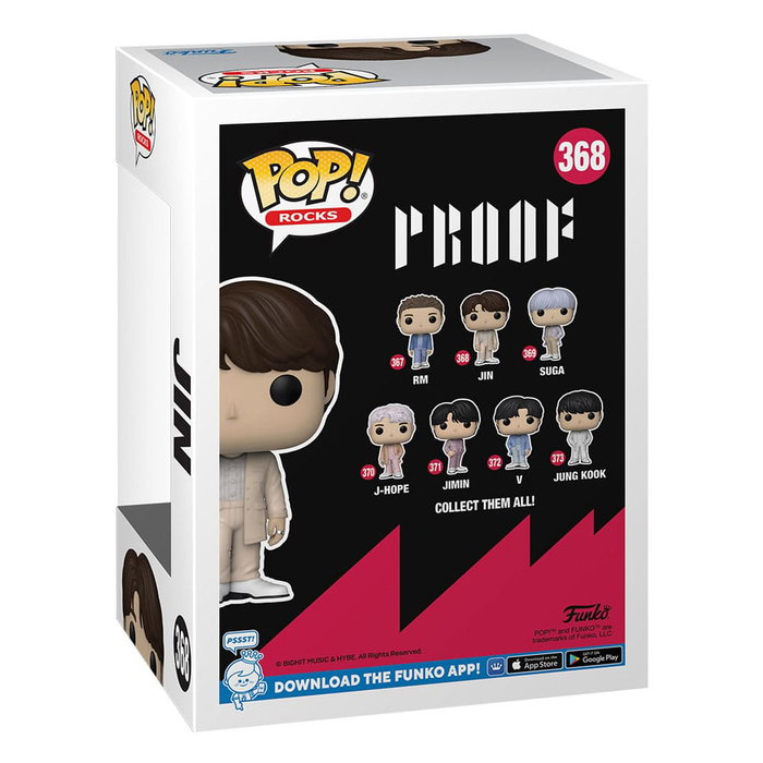 Funko POP! Rocks BTS Jin Figura de Vinilo