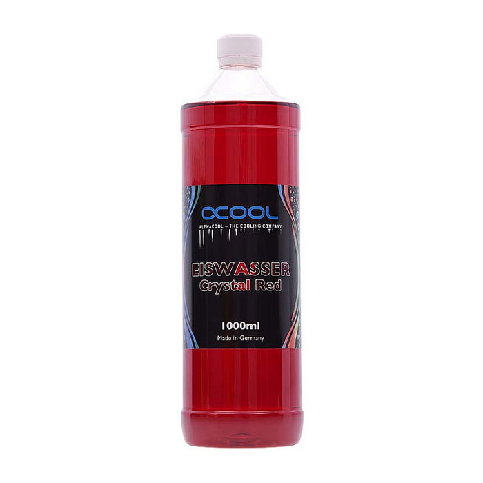 Alphacool Eiswasser Crystal Red 1000ml Rojo Alphacool Eiswasser Crystal Red 1000ml Rojo