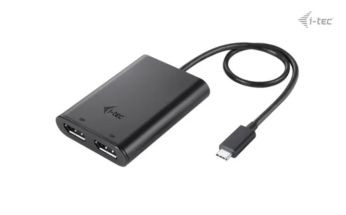 i-tec C31DUAL4K60DP Adaptador USB-C a Dual DisplayPort 8K 30Hz / 4K 60Hz para 2 Monitores, Plug & Play, Compatible con Windows/Mac/Linux, Negro i-tec C31DUAL4K60DP Adaptador USB-C a Dual DisplayPort 8K 30Hz / 4K 60Hz para 2 Monitores, Plug & Play, Compatible con Windows/Mac/Linux, Negro