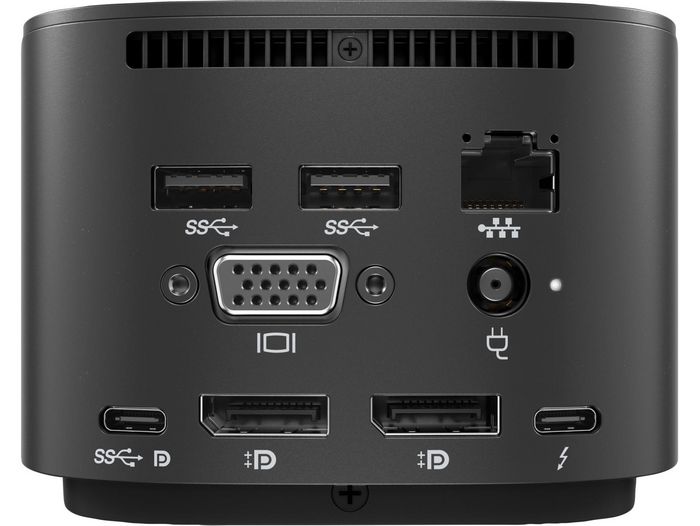 HP Dock G5 Thunderbolt 3 USB-C (15W) con 2x DisplayPort, 1x VGA y 1x RJ45 HP Dock G5 Thunderbolt 3 USB-C (15W) con 2x DisplayPort, 1x VGA y 1x RJ45