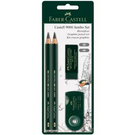 Faber Castell Set de Dibujo Jumbo 9000 Negro