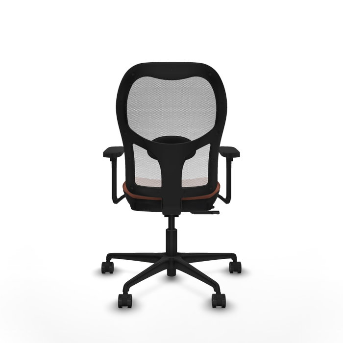 PIQUERAS Y CRESPO Silla de oficina Jorquera Marrón y Blanco PIQUERAS Y CRESPO Silla de oficina Jorquera Marrón y Blanco