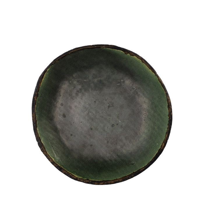 Haku Plato Llano Coupe de Gres Verde, 29 cm Haku Plato Llano Coupe de Gres Verde, 29 cm