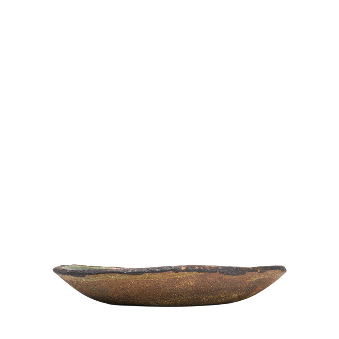 Haku Plato Llano Coupe de Gres Verde, 29 cm Haku Plato Llano Coupe de Gres Verde, 29 cm