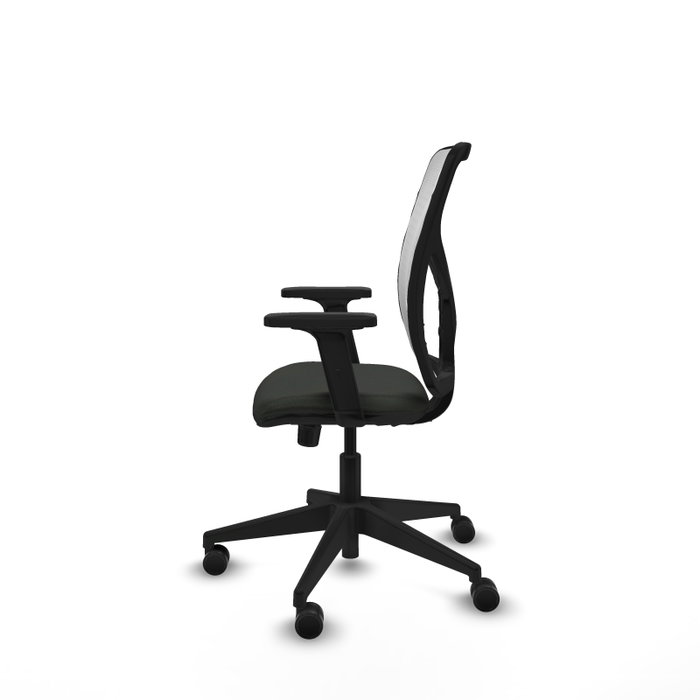 PIQUERAS Y CRESPO Silla de oficina Motilla con mecanismo Sincro, Negro/Blanco PIQUERAS Y CRESPO Silla de oficina Motilla con mecanismo Sincro, Negro/Blanco