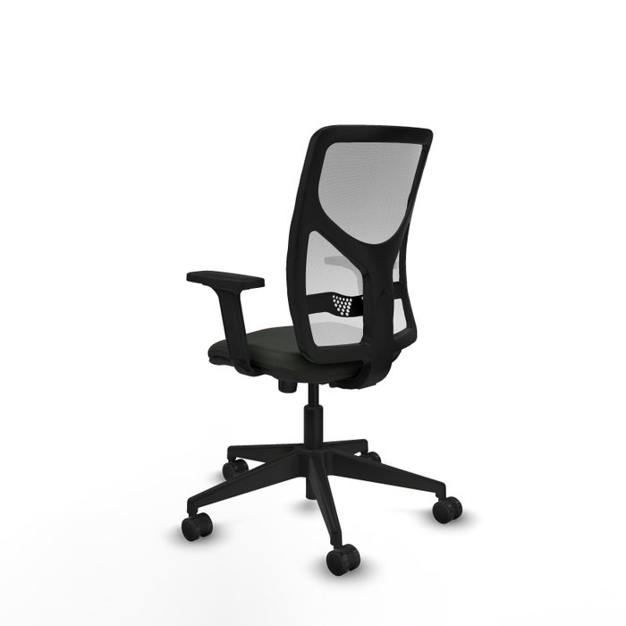PIQUERAS Y CRESPO Silla de oficina Motilla con mecanismo Sincro, Negro/Blanco PIQUERAS Y CRESPO Silla de oficina Motilla con mecanismo Sincro, Negro/Blanco