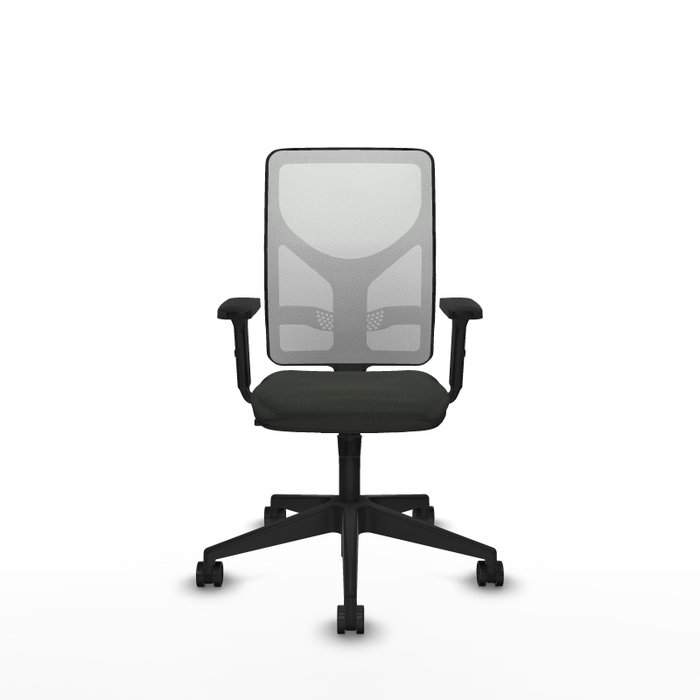 PIQUERAS Y CRESPO Silla de oficina Motilla con mecanismo Sincro, Negro/Blanco PIQUERAS Y CRESPO Silla de oficina Motilla con mecanismo Sincro, Negro/Blanco