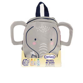 Nenuco Mochila Elefantito Lote Set Gel de Baño: Agua de Colonia 200 ml, Jabón Líquido 200 ml, Champú 200 ml y Mochila 1 u