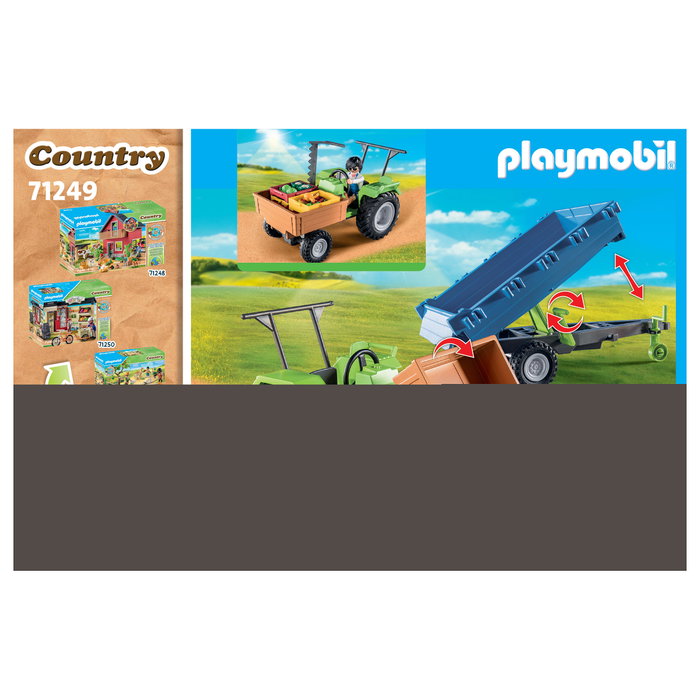 Playmobil Country 71249 Tractor con Remolque