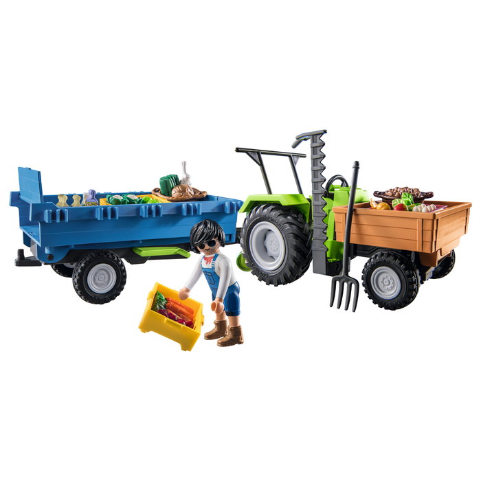 Playmobil Country 71249 Tractor con Remolque