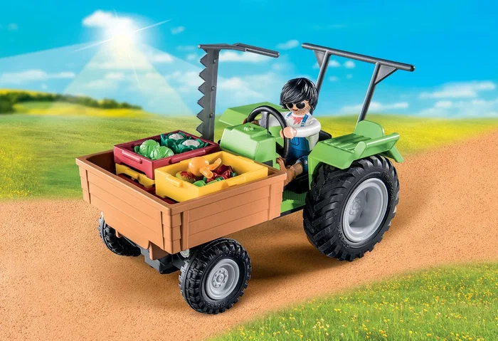 Playmobil Country 71249 Tractor con Remolque