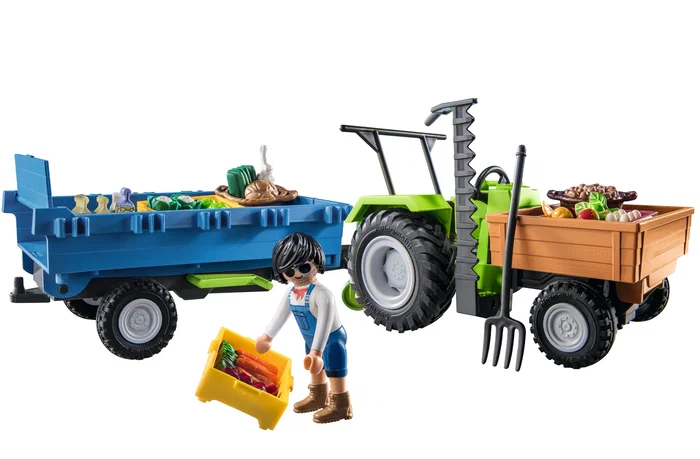 Playmobil Country 71249 Tractor con Remolque