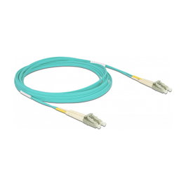 DeLOCK Cable de fibra óptica LC a LC multimodo OM3 5 m