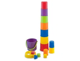 Miniland Juego de 10 Vasitos Gigantes