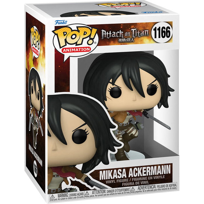 FUNKO Figura POP Attack On Titan Mikasa Ackermann