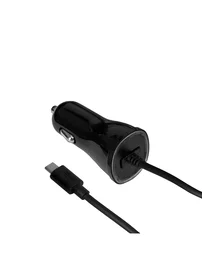Mediarange Cargador para coche con 2 conectores USB