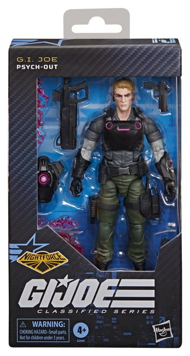 Hasbro G.I. Joe Classified Series Night Force Psych-Out 15 cm