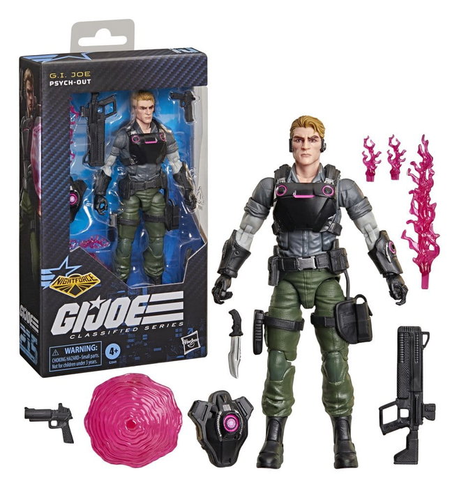 Hasbro G.I. Joe Classified Series Night Force Psych-Out 15 cm