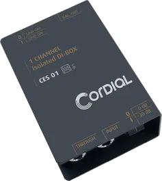 Cordial Caja Di Pasiva De 1 Canal 8x5x15 Cm