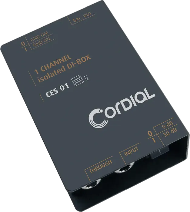 Cordial Caja Di Pasiva De 1 Canal 8x5x15 Cm