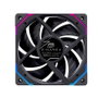 Einarex Ventilador PC adicional EX12Ci ARGB EXFN-12CS21-B Negro 120mm Invertido