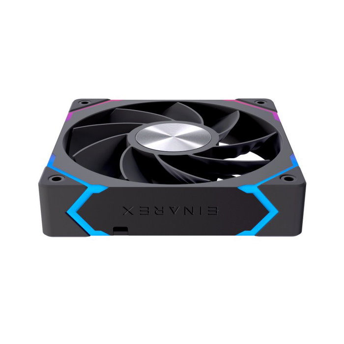 Einarex Ventilador PC adicional EX12Ci ARGB EXFN-12CS21-B Negro 120mm Invertido Einarex Ventilador PC adicional EX12Ci ARGB EXFN-12CS21-B Negro 120mm Invertido