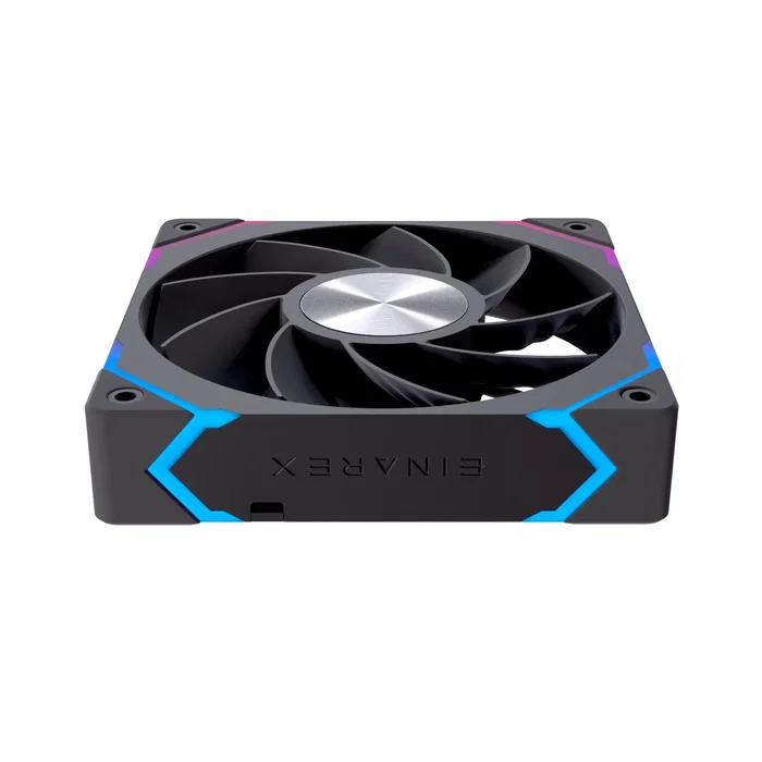 Einarex Ventilador de caja EX12CI ARGB 120mm Invertido Negro