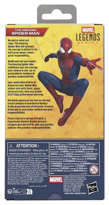 Hasbro Marvel Legends Series The Amazing Spider-Man Figura 15 cm