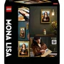 LEGO 31213 La Mona Lisa - Set de construcción de arte de Leonardo da Vinci - Decoración para el hogar