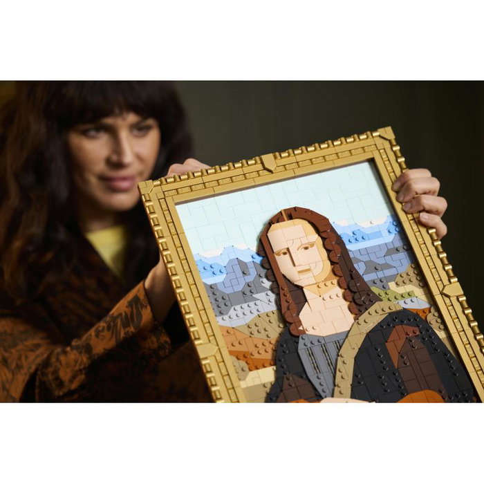 LEGO Art Mona Lisa (31213) Set de construcción, 18+ años, Sistema de juego