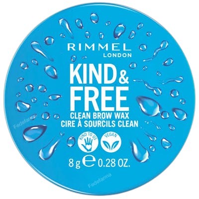 Rimmel London KIND & FREE Clean Brow Wax 001-clear Rimmel London KIND & FREE Clean Brow Wax 001-clear