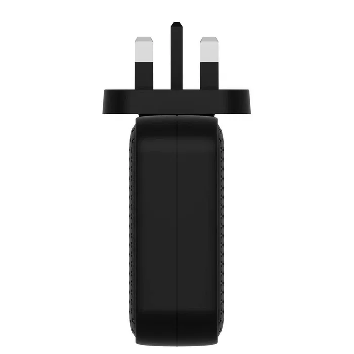 Hyper HJ1001BKWWGL Cargador de Pared GaN 140W con 3 Puertos USB-C y 1 USB-A, Carga Rápida Power Delivery 3.1 y Quick Charge, Color Negro para Móvil, Portátil y Tableta