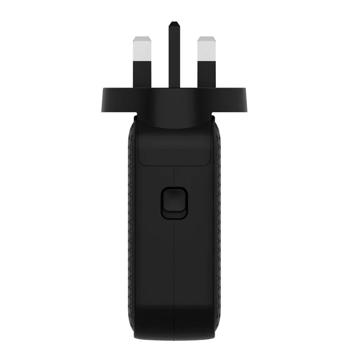 Hyper HJ1001BKWWGL Cargador de Pared GaN 140W con 3 Puertos USB-C y 1 USB-A, Carga Rápida Power Delivery 3.1 y Quick Charge, Color Negro para Móvil, Portátil y Tableta