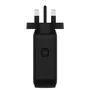 Hyper HJ1001BKWWGL Cargador de Pared GaN 140W con 3 Puertos USB-C y 1 USB-A, Carga Rápida Power Delivery 3.1 y Quick Charge, Color Negro para Móvil, Portátil y Tableta