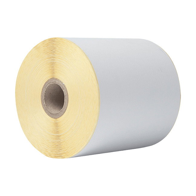 Brother Caja de 8 rollos de papel continuo adhesivo 102 mm x 56,4 m Blanco Brother Caja de 8 rollos de papel continuo adhesivo 102 mm x 56,4 m Blanco