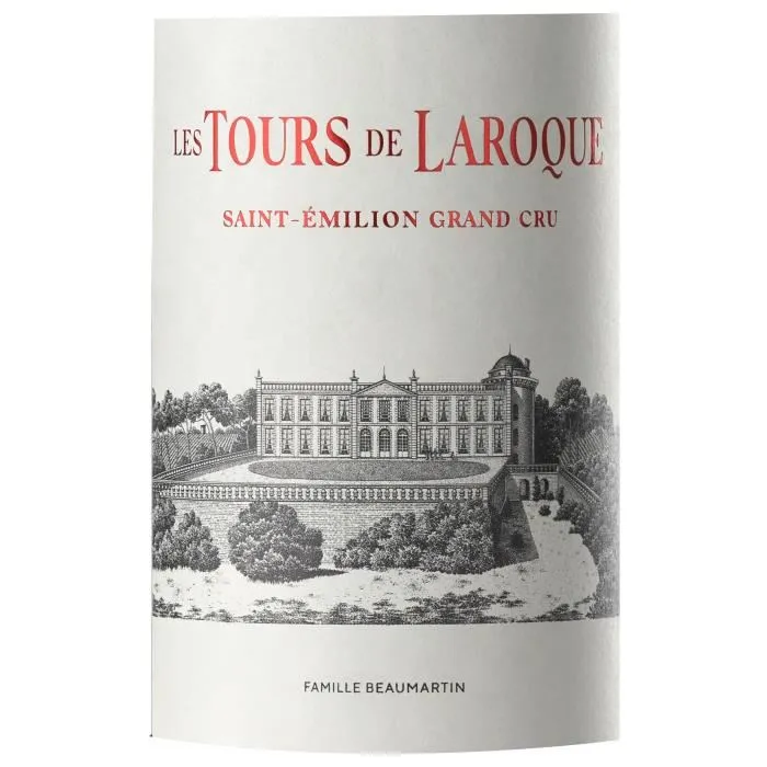 Les Tours de Laroque 2019 Saint Emilion Grand Cru - Vino tinto Burdeos
