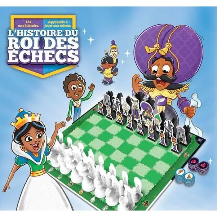 Megableu La Historia del Rey del Ajedrez - Juego de aprendizaje