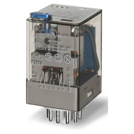 Finder Industrie-Steckrelais 60.13.9.024.0040 10A 24VDC