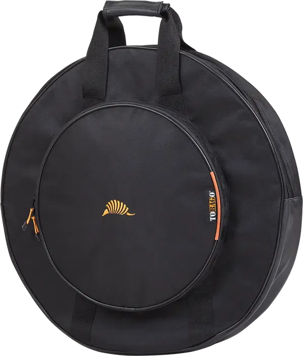 TOBAGO Funda Platos Batería - Hasta 24" Negro Poliéster 600D Nylon 300D Acolchado 15mm