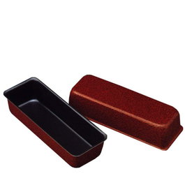Ibili Molde para Cake Antiadherente, para Horno, Rectangular de Aluminio 25x11x7 cm