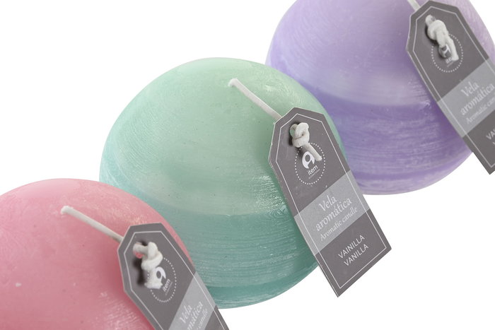 DKD Home Decor Vela Basicos Rosa Palo Verde 7.5 x 7.5 x 7.5 cm (12 Unidades) DKD Home Decor Vela Basicos Rosa Palo Verde 7.5 x 7.5 x 7.5 cm (12 Unidades)