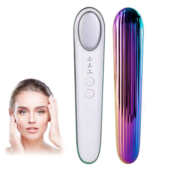 Paloma Beauties Masajeador Ocular HOT AND COLD con Microcorriente y Tecnología Frío/Calor, Carga USB-C, para Ojeras y Cansancio Visual - 1 u