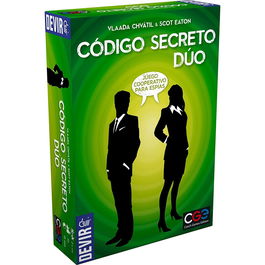 Devir Código Secreto - Juego de Mesa Cooperativo, 2+ Jugadores, 15 Min, Edad 11+, Castellano