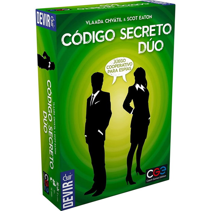 Devir Juego de Mesa Código Secreto Duet Experiencia Cooperativa 2 Jugadores Edad 11+ Devir Juego de Mesa Código Secreto Duet Experiencia Cooperativa 2 Jugadores Edad 11+