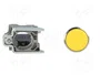 SCHNEIDER ELECTRIC Interruptor de presión Harmony XB4 amarillo 22mm